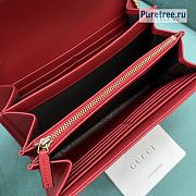 GUCCI | Marmont Matelassé Mini Bag Red Leather - 20 x 14.5 x 3.5cm - 6