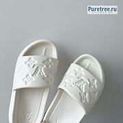 Louis Vuitton | White Slippers - 2
