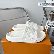 Louis Vuitton | White Slippers - 5