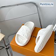 Louis Vuitton | White Slippers - 6