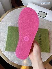 GUCCI | Chevron Thong Sandal Pink - 6