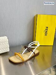 FENDI | O’Lock Thong Sandals  - 5