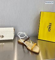 FENDI | O’Lock Thong Sandals  - 4