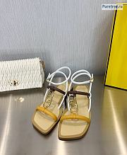 FENDI | O’Lock Thong Sandals  - 2