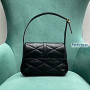 YSL | Le 57 Shoulder Bag In Black Quilted Lambskin - 24 x 18 x 5.5cm - 3