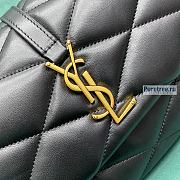 YSL | Le 57 Shoulder Bag In Black Quilted Lambskin - 24 x 18 x 5.5cm - 5