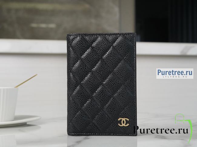 CHANEL | Passport Cover Black Caviar - 14.5 x 10.5 x 2cm - 1