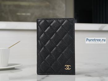 CHANEL | Passport Cover Black Caviar - 14.5 x 10.5 x 2cm