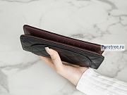 CHANEL | Flap Wallet In Black Lambskin - 18 x 9.5 x 3cm - 6
