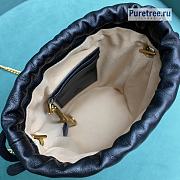 GUCCI | GG Marmont Mini Bucket Bag Black Leather ‎575163 - 19 x 17 x 10.5cm - 4