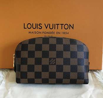 Louis Vuitton Cosmetic Pouch Brown N47516