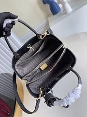 Louis Vuitton | Montaigne MM Black Leather M41048 - 3