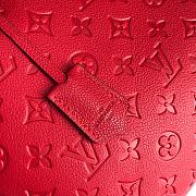 Louis Vuitton | Montaigne MM Red Leather M41048 - 2