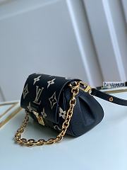 Louis Vuitton | Favorite Bag Black Bicolor Monogram Leather M45859 - 24 x 14 x 9cm - 2