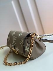 Louis Vuitton | Favorite Bag Beige Bicolor Monogram Leather M45859 - 24 x 14 x 9cm - 2