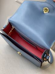 Louis Vuitton | Pont 9 Blue Smooth Calfskin M55947 - 23 x 15 x 8cm - 4