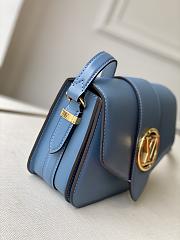 Louis Vuitton | Pont 9 Blue Smooth Calfskin M55947 - 23 x 15 x 8cm - 3