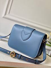 Louis Vuitton | Pont 9 Blue Smooth Calfskin M55947 - 23 x 15 x 8cm - 2