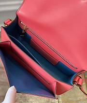 Louis Vuitton | Pont 9 Pink Smooth Calfskin M55948 - 23 x 15 x 8cm - 4