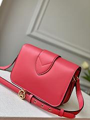 Louis Vuitton | Pont 9 Pink Smooth Calfskin M55948 - 23 x 15 x 8cm - 3