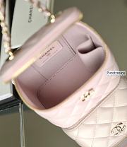 CHANEL | Small Vanity With Pearl Chain Pink Lambskin - 8.5 x 11 x 7cm - 6