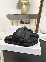 DIOR | Revolution Slide Black Quilted Cannage Calfskin - 1