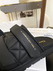 DIOR | Revolution Slide Black Quilted Cannage Calfskin - 2