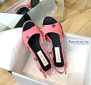 CHANEL | 22 Sandals Pink Printed Lambskin - 3cm - 2