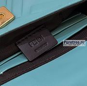 FENDI | Baguette Light Blue Nappa Leather Bag - 19 x 11.5 x 4cm - 6