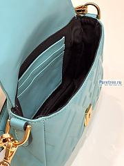 FENDI | Baguette Light Blue Nappa Leather Bag - 19 x 11.5 x 4cm - 2