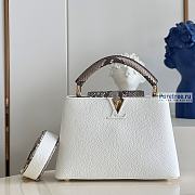 Louis Vuitton | Capucines BB Taurillon Leather With Python Handle M99387 - 27 x 18 x 9cm - 1