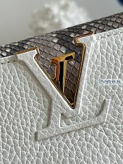 Louis Vuitton | Capucines BB Taurillon Leather With Python Handle M99387 - 27 x 18 x 9cm - 5