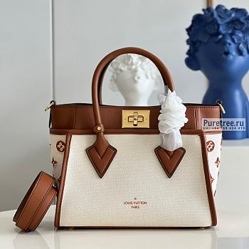 Louis Vuitton | On My Side PM Brown M59905 - 25 x 20 x 12cm