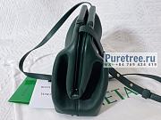 Bottega Veneta | Point Top Handle Bag Dark Green - 24 x 16 x 8cm - 6