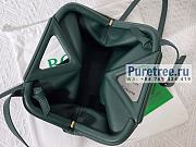 Bottega Veneta | Point Top Handle Bag Dark Green - 24 x 16 x 8cm - 2