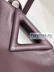 Bottega Veneta | Point Top Handle Bag Grape - 24 x 16 x 8cm - 4
