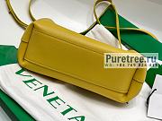 Bottega Veneta | Point Top Handle Bag Yellow - 24 x 16 x 8cm - 4