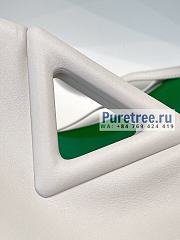 Bottega Veneta | Point Top Handle Bag White - 24 x 16 x 8cm - 3