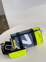 Louis Vuitton | Polochon Yellow Taurillon Leather M59927 - 22 x 13 x 10cm - 3