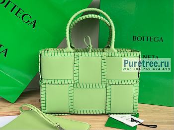 Bottega Veneta | Arco Tote Green Lambskin - 30 x 20 x 11.5cm