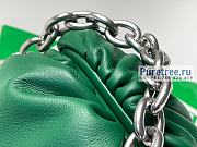 Bottega Veneta | Mini Chain Pouch Belt Bag Green Leather - 22 x 13 x 5cm - 5