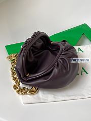 Bottega Veneta | Mini Chain Pouch Belt Bag Grape Leather - 22 x 13 x 5cm - 2