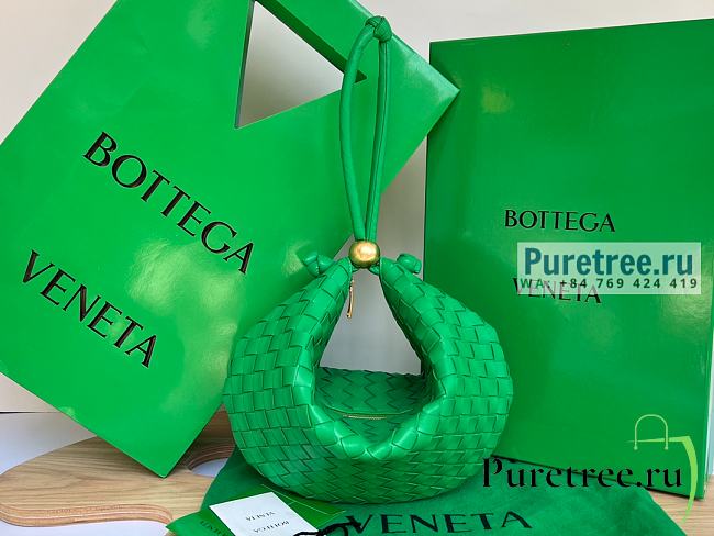 Bottega Veneta | Turn Parakeet Lambskin - 40 x 24 x 1cm - 1