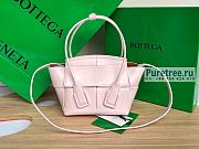 Bottega Veneta | Mini Arco In Intreccio Leather Bliss Washed - 29 x 19 x 9cm - 1