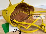 Bottega Veneta | Mini Arco Intreccio Slouchy Leather In Yellow - 29 x 19 x 9cm - 3