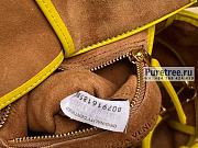 Bottega Veneta | Mini Arco Intreccio Slouchy Leather In Yellow - 29 x 19 x 9cm - 2