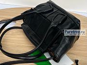 Bottega Veneta | Mini Arco Intreccio Slouchy Leather In Black - 29 x 19 x 9cm - 4