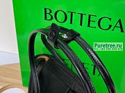 Bottega Veneta | Mini Arco Intreccio Slouchy Leather In Black - 29 x 19 x 9cm - 5