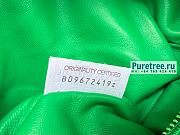Bottega Veneta | Mini Intrecciato Metallised Leather In Parakeet - 28 x 23 x 8cm - 3