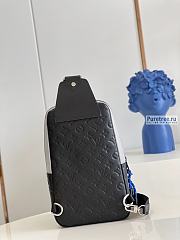 Louis Vuitton | Avenue Slingbag Gray Taurillon Leather M59926 - 20 x 31 x 10cm - 3